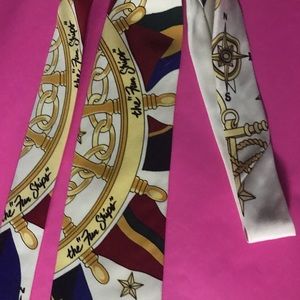 Carnival Cruise Ship Employee Uniform Neck Tie Vtg